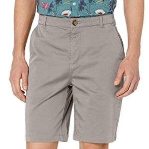 28 Palms Men's 9" Inseam Cotton Tencel Chino Short